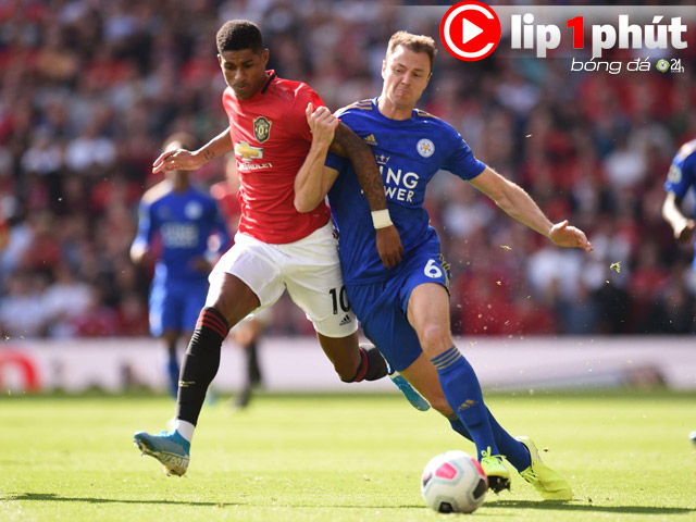 MU mừng hay lo sau khi Leicester bị cầm hoà? (Clip 1 phút Bóng đá 24H)