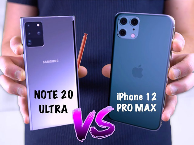 Video: So sánh concept Galaxy Note 20 Ultra và iPhone 12 Pro Max