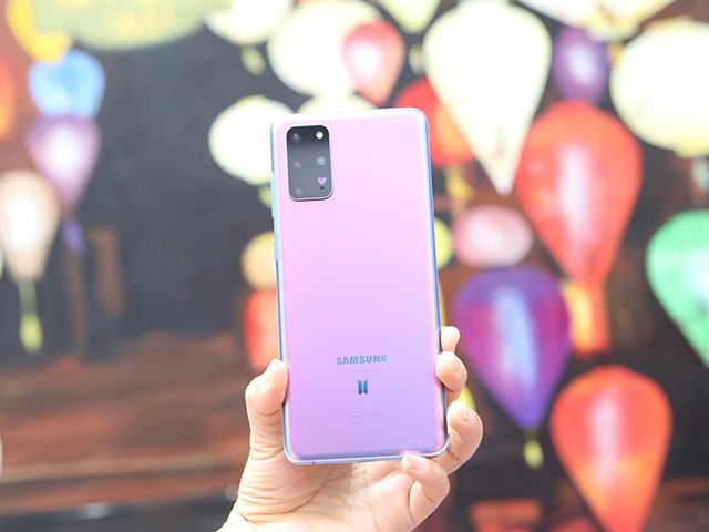 Ngắm bộ đôi Galaxy S20+ BTS Tím và Galaxy S20 Ultra Trắng