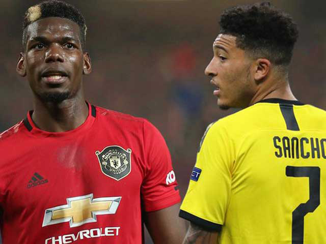 MU cực vui: Pogba cam kết tương lai 5 năm, thừa cơ mua Sancho