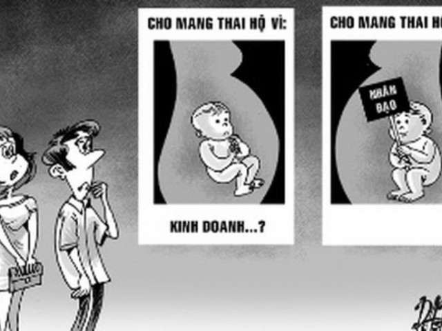 Mang thai hộ vì mục đích thương mại bị phạt đến 10 triệu đồng