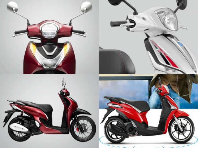 Có tầm 60 triệu đồng chọn mua Piaggio Liberty hay Honda SH Mode?