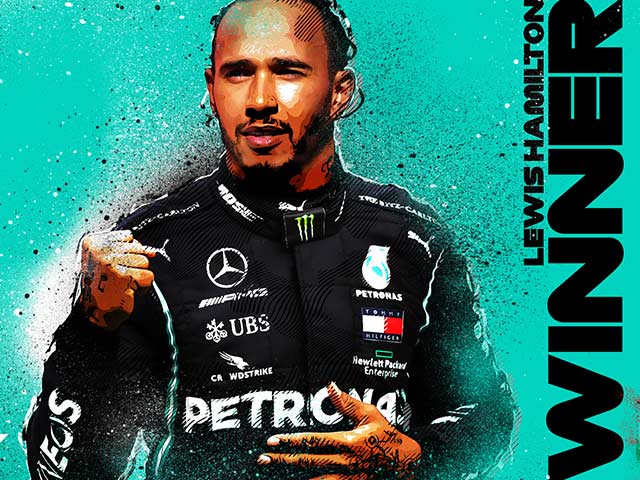 Đua xe F1, Hungarian GP: Vinh danh 8 lần đăng quang của ”Viên ngọc đen” Lewis Hamilton