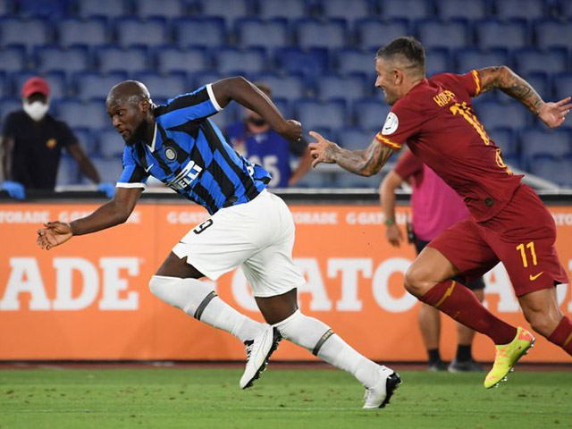 Video highlight trận AS Roma - Inter: Đại tiệc 4 bàn, anh hùng hóa tội đồ