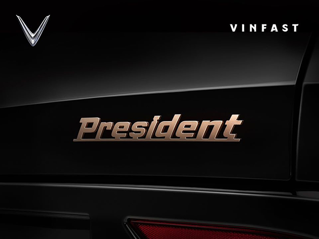 VinFast President sắp trình làng, phiên bản giới hạn dành cho ”ông chủ”