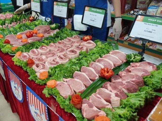 Thịt heo Mỹ xuất hiện hàng loạt siêu thị, có chinh phục bà nội trợ Việt?