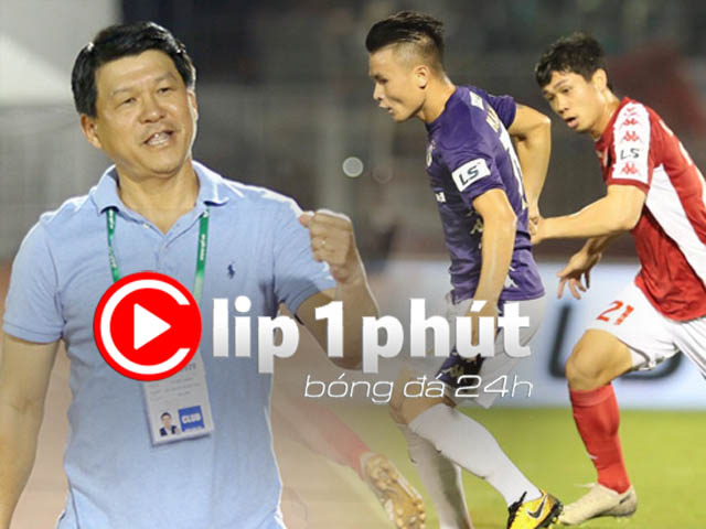 Ngã ngửa ý kiến đòi dừng luôn V-League, trao cúp cho Sài Gòn FC (Clip 1 phút Bóng đá 24H)