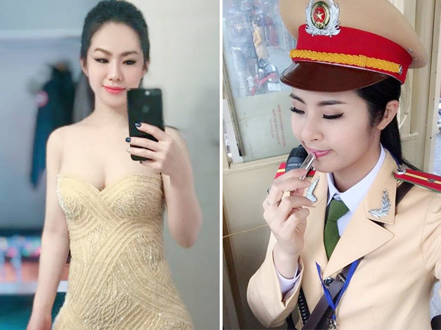 3 nữ cảnh sát giao thông ”lạ mà quen” gây xôn xao đường phố