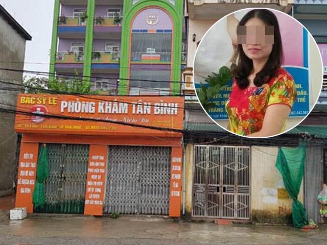 Thông tin mới vụ nữ bác sĩ nghi đầu độc cháu nội ở Thái Bình