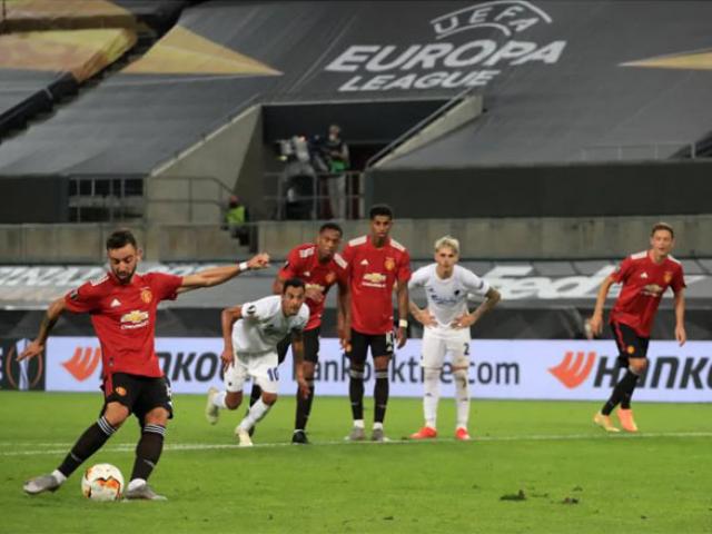 MU ”toát mồ hôi” vào bán kết Europa League: Rực rỡ Bruno Fernandes