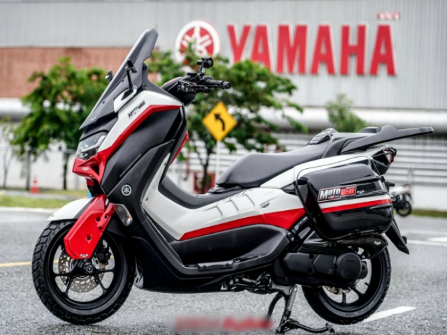 2020 Yamaha NMAX biến hóa thành xế thám hiểm mạnh như mãnh hổ