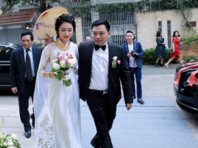 Đại gia Việt gần 40 tuổi cưới hoa hậu ít hơn 19 tuổi và lần gây choáng ở lễ ăn hỏi