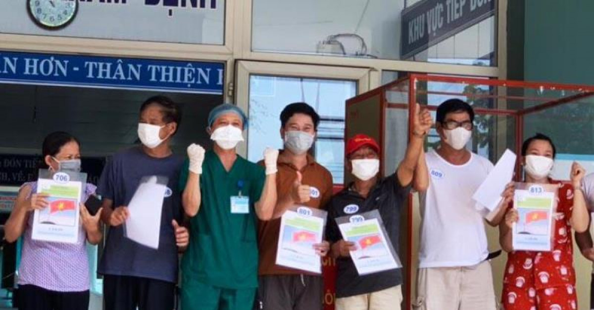 Đà Nẵng: Thêm 10 bệnh nhân COVID-19 khỏi bệnh và xuất viện