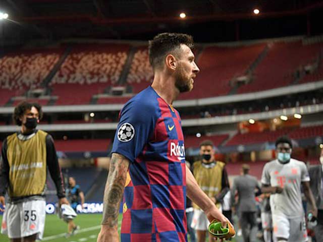 Messi thua đậm Cúp C1 chưa đủ, bị chê tài thủ lĩnh thua xa Ronaldo