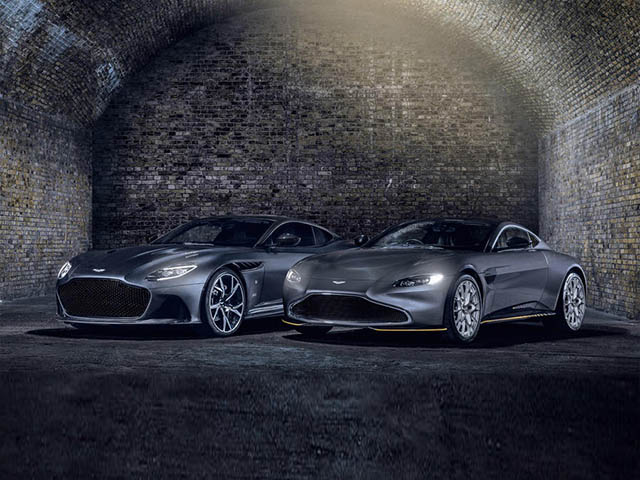 Aston Martin giới thiệu bộ đôi Vantage và DBS Superleggera 007 Edition