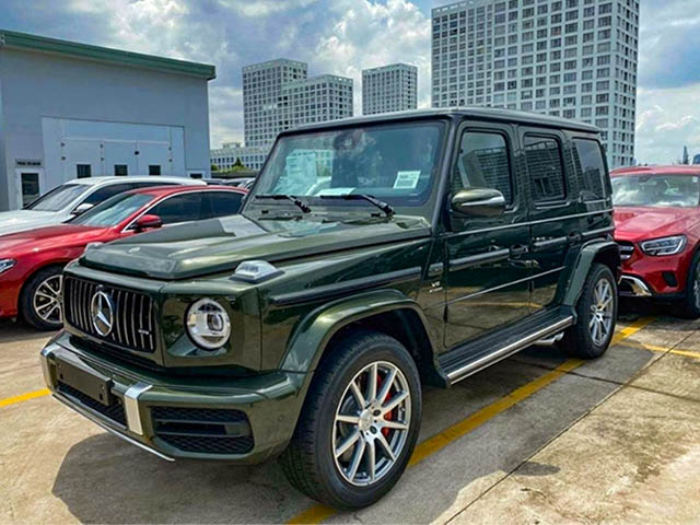 Mercedes-AMG G63 thêm tùy chọn màu sơn và một số trang bị tăng hơn 550 triệu đồng