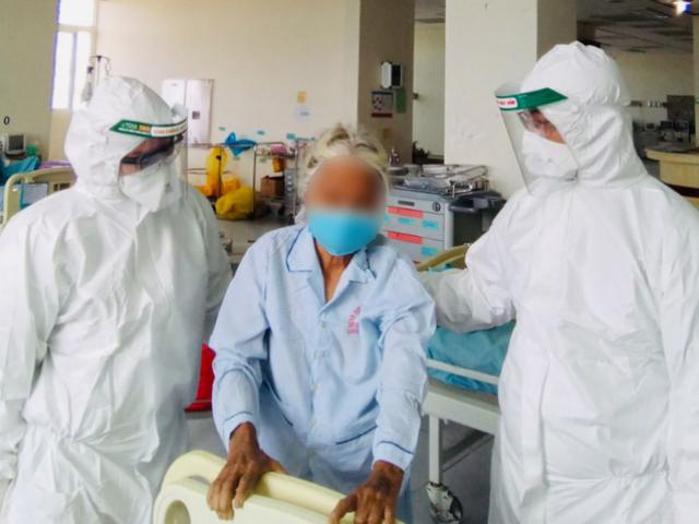 Bệnh nhân 100 tuổi mắc Covid-19 ở Quảng Nam âm tính lần 1