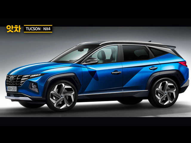 Hyundai Tucson thế hệ mới lột xác toàn diện qua bản dựng đồ họa