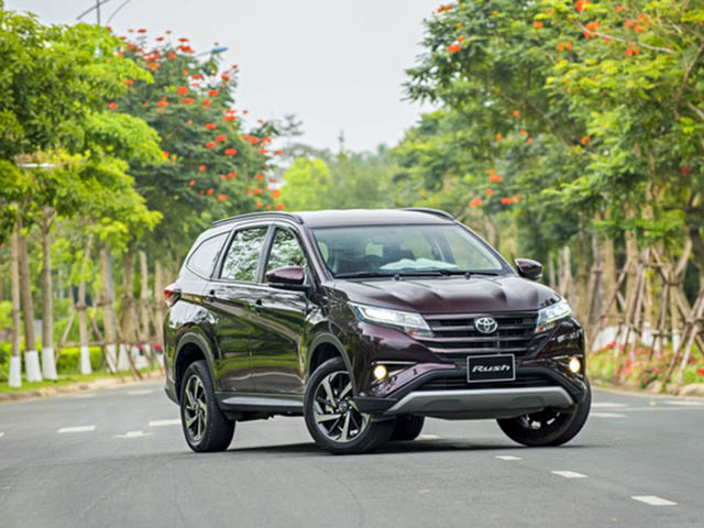 Giá lăn bánh xe Toyota Rush mới nhất tháng 8/2020