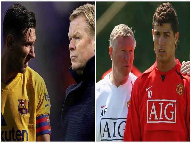 HLV Koeman làm thế nào để Messi ở lại: Học cách Sir Alex giữ chân Ronaldo 2008?