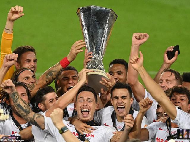 Sevilla vô địch Europa League: ”Chân mệnh thiên tử”, ngã mũ kỳ tích vĩ đại