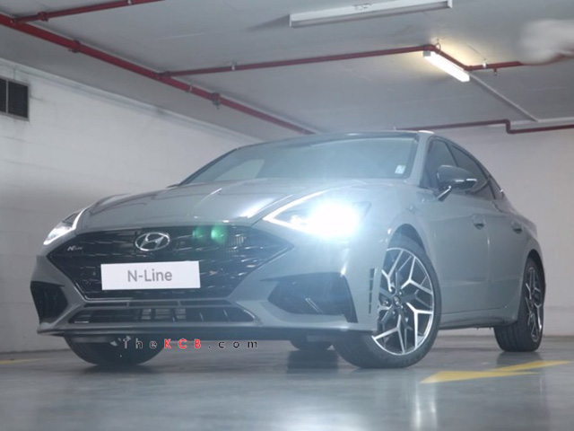 Hyundai Sonata N-Line 2021 lộ diện qua clip rò rỉ