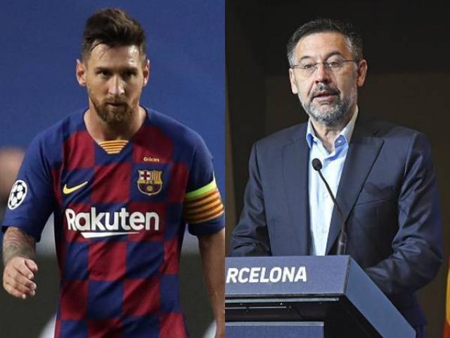 Nóng: Chủ tịch Bartomeu bị ép từ chức ngày mai 27/8, Messi có ở lại Barca?