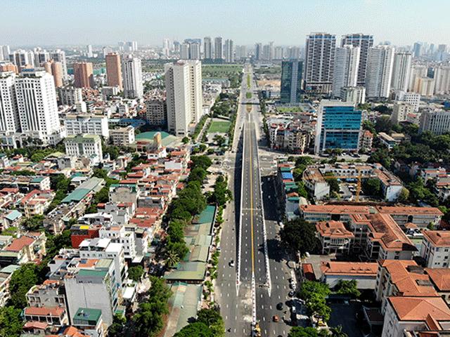 Cầu vượt trăm tỷ kết nối 3 quận ở Hà Nội trước ngày thông xe