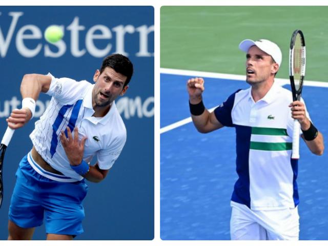 Video tennis Djokovic - Bautista-Agut: Hú vía cứu thua, kinh hoàng ”đấu súng” (Bán kết Cincinnati Masters)