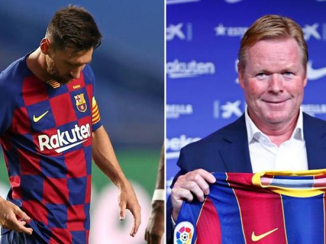 Biến mới ở Barca: Koeman phạt Messi ra sao nếu không đến CLB ngày 30/8?