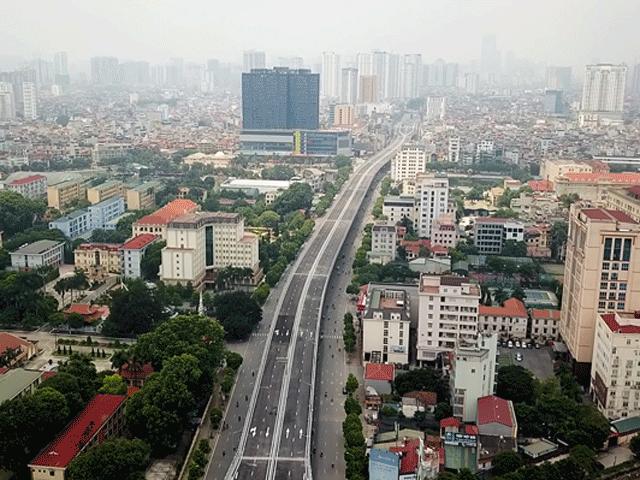 Diện mạo đường trên cao có kết cấu lạ, giải cứu “ngã tư ùn tắc” nổi tiếng nhất Hà Nội