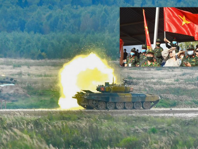 Kíp xe tăng Việt Nam khai hỏa, tả xung hữu đột tại bán kết Tank biathlon