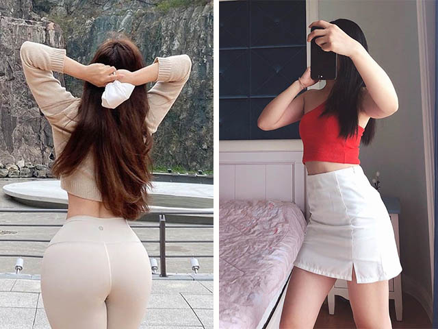 Những hot girl giấu mặt gây sốt bằng vóc dáng chữ S cùng vòng 3 cực ”khủng”