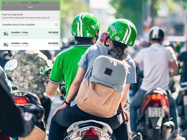 Đặt xe ôm theo giờ trên ứng dụng Grab, giá cả tính ra sao?