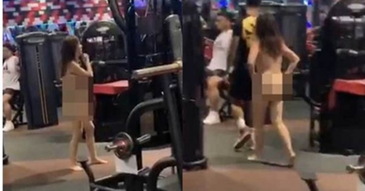 Cô gái khỏa thân đi lại trong phòng tập gym, nguyên nhân khiến ai cũng bất bình