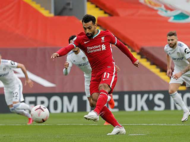 Trực tiếp bóng đá Liverpool - Leeds United: Fabinho câu 11m, Salah lập hat-trick (Hết giờ)