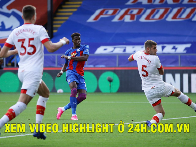 Video highlight trận Crystal Palace - Southampton: Đôi công hấp dẫn, bàn thắng bất ngờ