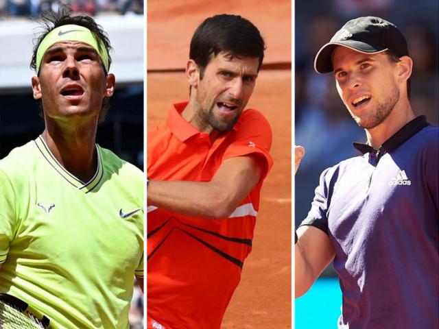 Bảng xếp hạng tennis 14/9: Thiem ”bay cao”, Nadal - Djokovic lo ngại