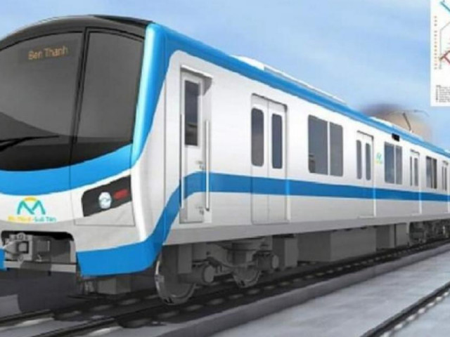 Tàu metro đầu tiên cập bến TP.HCM vào ngày 10/10 tới
