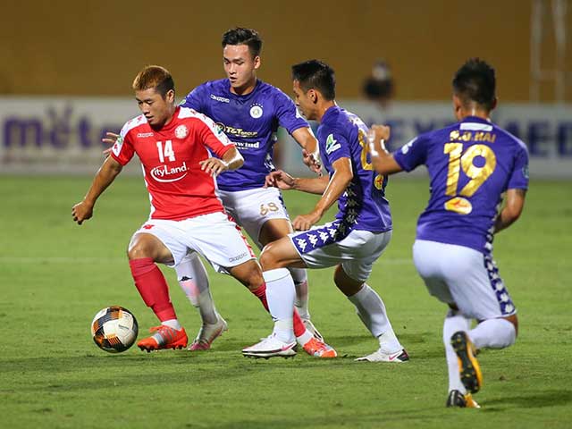 Trực tiếp bóng đá Hà Nội - TP. Hồ Chí Minh: Văn Quyết lập hat-trick (Hết giờ)