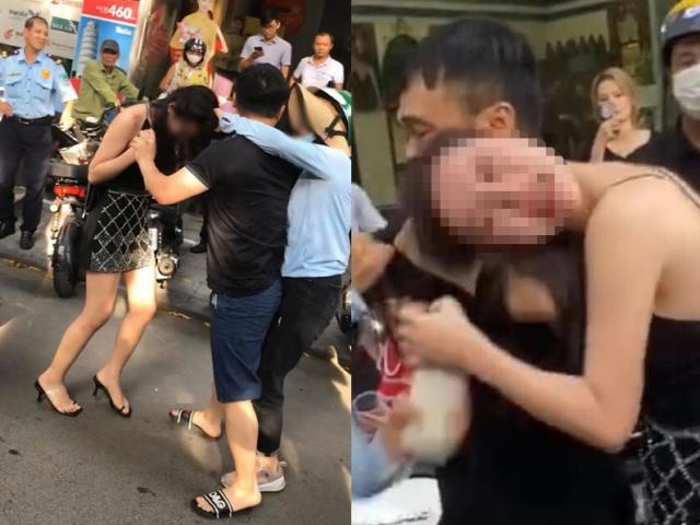 Cô gái xinh đẹp bị đánh túi bụi giữa phố Hà Nội: Công an phường nói gì?