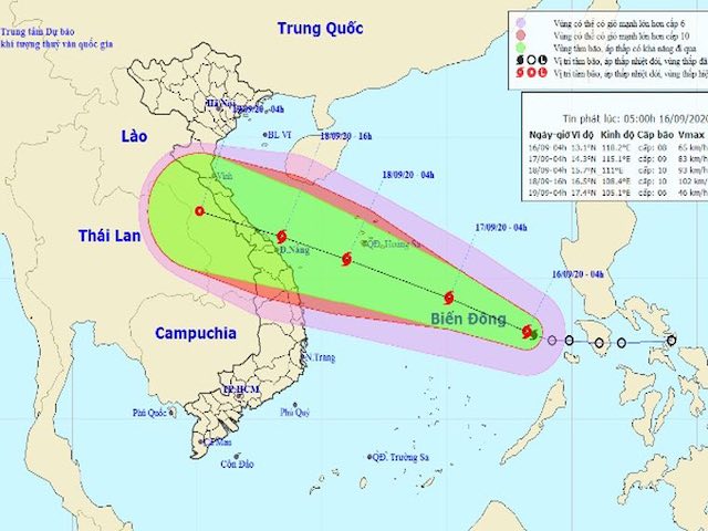 Bộ TT&TT phát công điện hỏa tốc về việc chủ động ứng phó với bão số 5