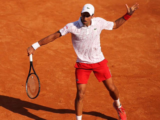 Video tennis Djokovic - Koepfer: Bất ngờ set 2, đẳng cấp lên tiếng (Tứ kết Rome Masters)