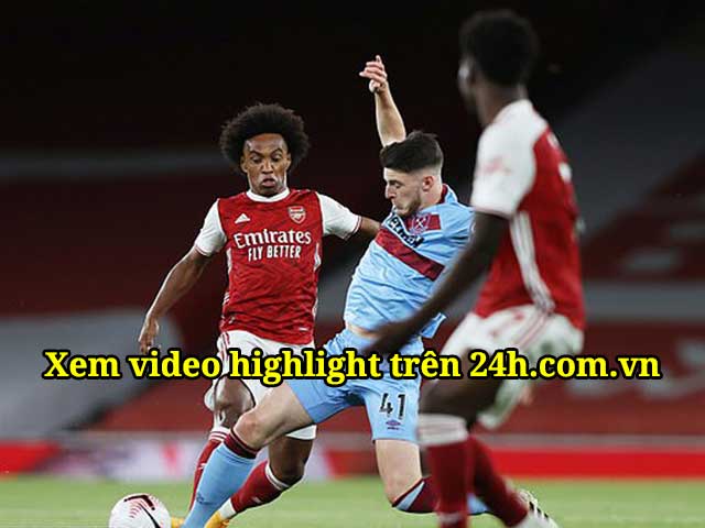 Trực tiếp bóng đá Arsenal - West Ham: Antonio gỡ hòa 1-1 (H1)