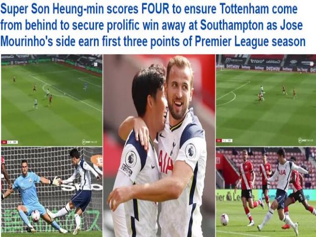 Son Heung Min, sao châu Á khiến báo chí Anh ngả mũ kỳ tích lập poker