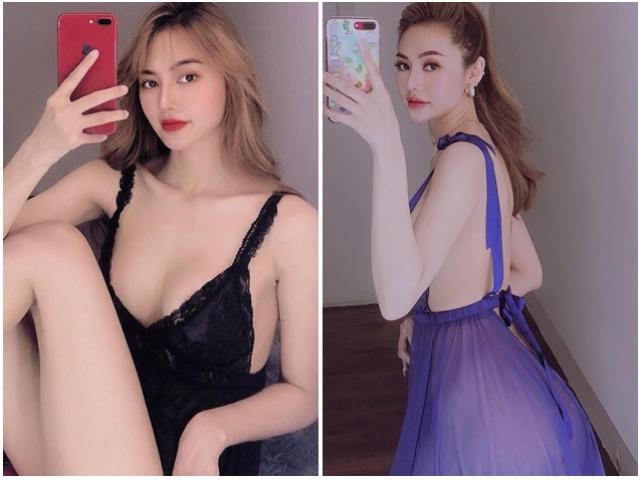 Chân dài quê Hà Tĩnh diện váy ngủ sexy chụp ảnh nhạy cảm có vượt mặt dàn mỹ nhân này