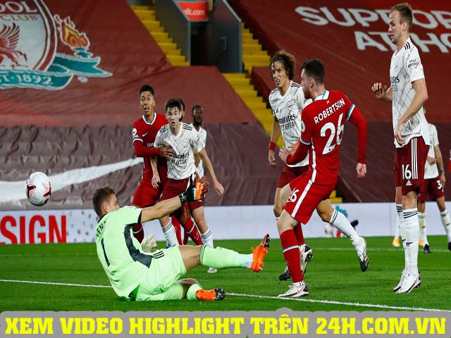 Video highlight trận Liverpool - Arsenal: Dồn dập tấn công, tân binh chốt hạ