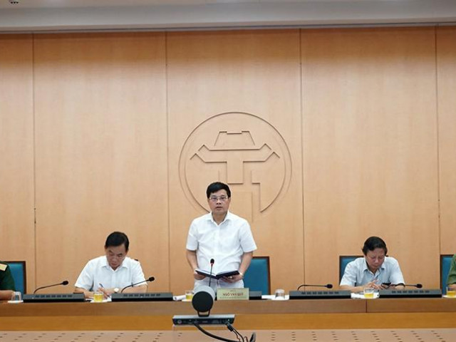 6 quận huyện của Hà Nội bị phê bình không họp chống COVID-19