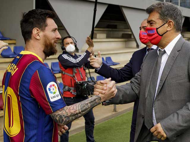 Messi CHÍNH THỨC hết hợp đồng với Barca, chủ tịch tiết lộ lý do chưa gia hạn