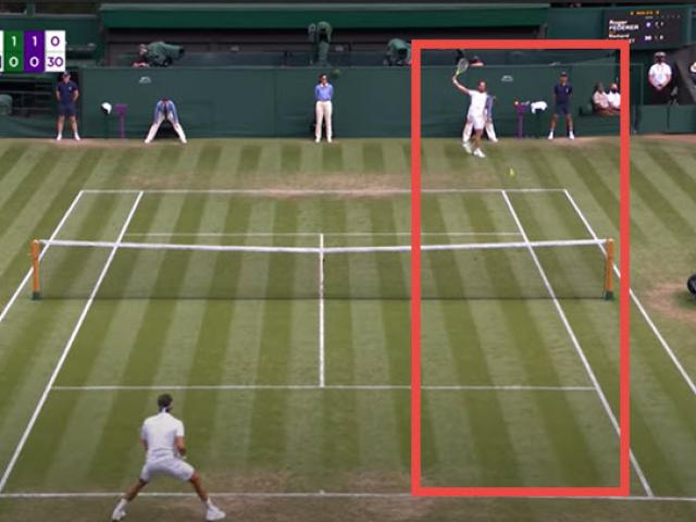 Tuyệt chiêu Wimbledon: Zverev “chào cờ” vì cú lốp, Federer dính đòn trái 1 tay